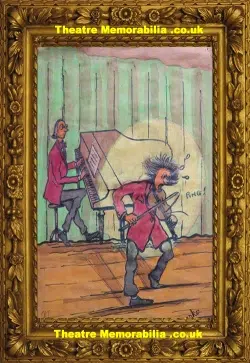 Gwendolen Jackson – Marko the Musician – Watercolour Painting