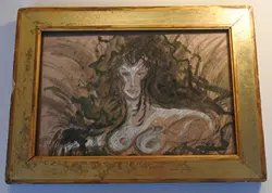 Harry Cordwell – The Sphinx – Oil Painting in a frame 1959