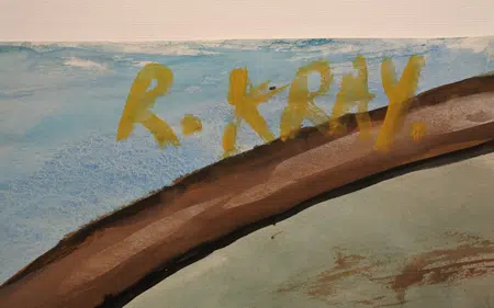 Kray Twins Painting - Art Work - Reggie + Ronnie Paintings - 6