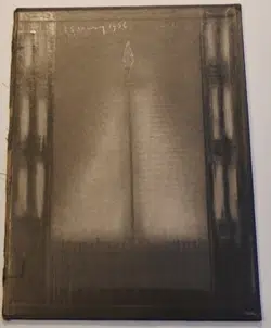 L S Lowry Sketch Picture Drawing – Street Lamp 1956
