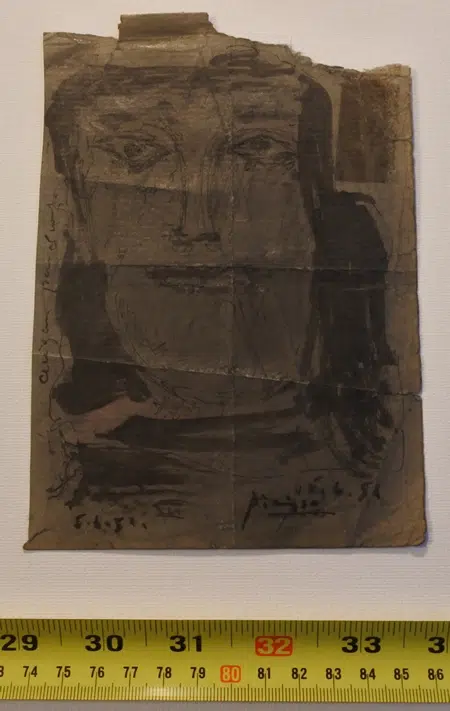 Pablo Picasso Sketch Picture Art Work - 1 - 1951