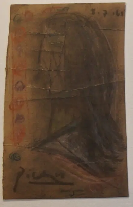 Pablo Picasso Sketch Picture Art Work – 2 – 1961