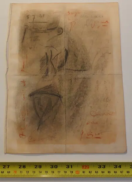 Pablo Picasso Sketch Picture Art Work - 3 - 1961