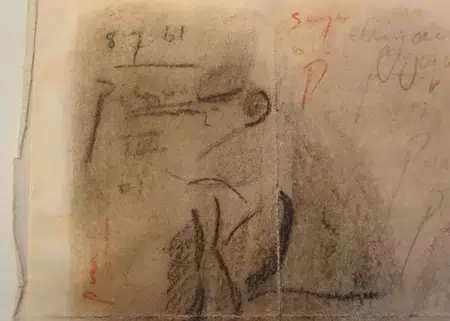 Pablo Picasso Sketch Picture Art Work - 3 - 1961