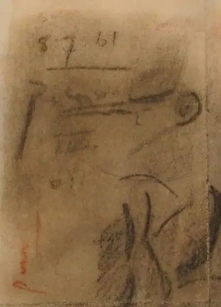 Pablo Picasso Sketch Picture Art Work - 3 - 1961