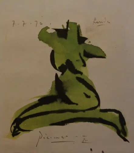 Pablo Picasso Sketch Picture Art Work – 4 – 1972