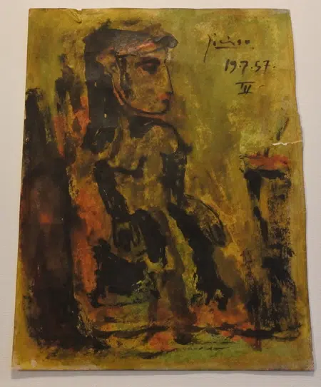 Pablo Picasso Sketch Picture Art Work - 6 - 1957