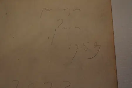 Pablo Picasso Sketch Picture Art Work - 7 - 1959