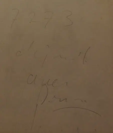 Pablo Picasso Sketch Picture Art Work - 7 - 1959