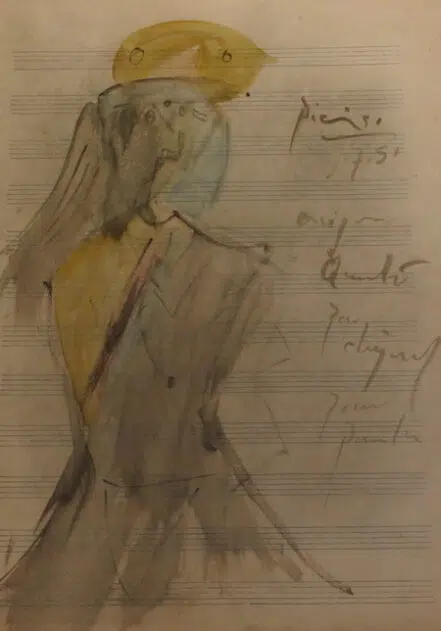Pablo Picasso Sketch Picture Art Work – 9 – 1951