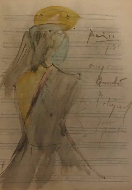 Pablo Picasso Sketch Picture Art Work - 9 - 1951