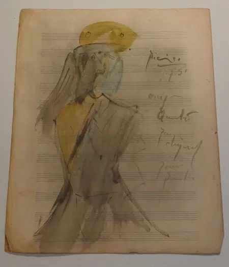 Pablo Picasso Sketch Picture Art Work - 9 - 1951