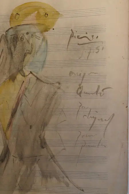 Pablo Picasso Sketch Picture Art Work - 9 - 1951