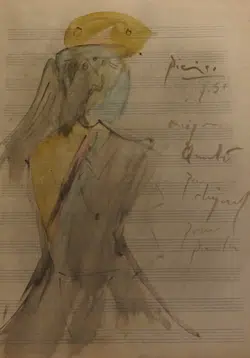 Pablo Picasso Sketch Picture Art Work – 9 – 1951