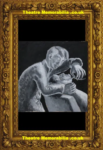 Peter Tearman – A close shave – Painting 1954
