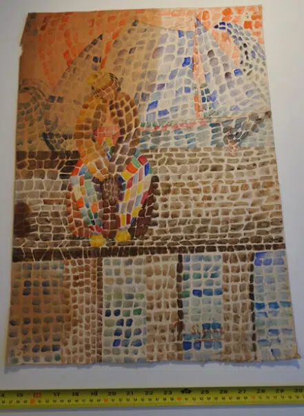 Signal – Unusual Mosaic Painting – Large