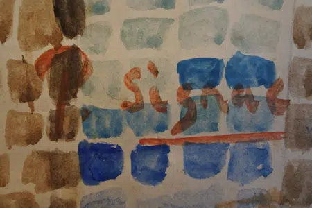 Signal - Unusual Mosaic Painting - Large