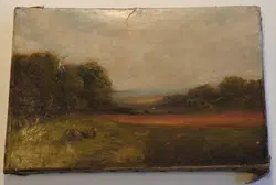 Unknown Artist Countryside view - Old 1800s?