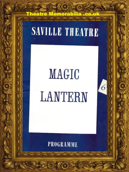 London Saville Theatre – Magic Lantern – 1961