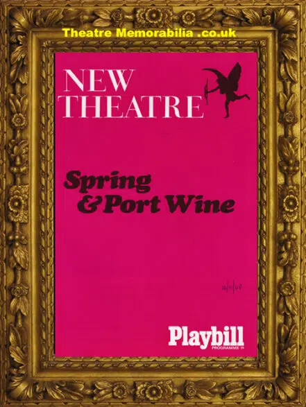 London New Theatre – Spring & Port Wine – 1969 – Alfred Marks