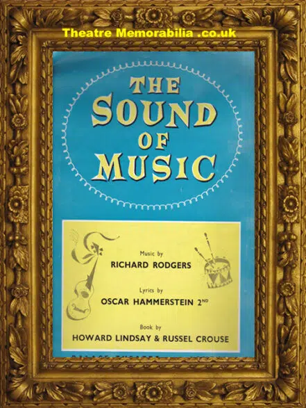 London Palace Theatre – The Sound Of Music – 1961 – Jean Bayless