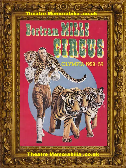 Olympia - Bertram Mills Circus 1958 - Plus Ticket