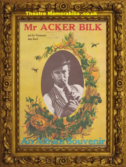 Acker Bilk Album Souvenir Programme – 1961