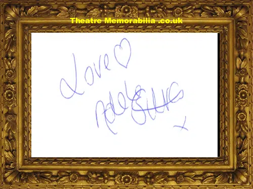 Adele Silva Autograph - Emmerdale
