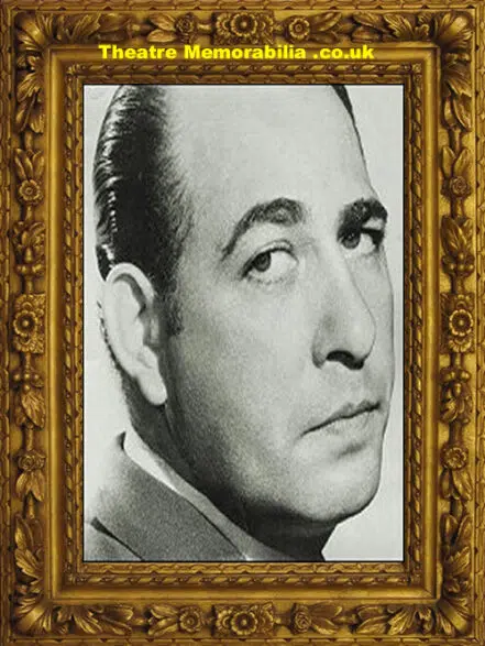 Alfred Marks Autograph Signed Compliments Card