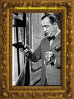 Basil Radford Autograph Signed Garrick Theatre 1942