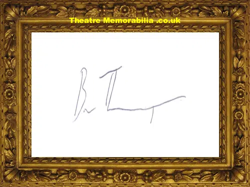 Ben Thompson Signed Autograph - Coronation Street