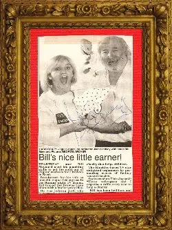 Bill Maynard Autograph Picture Claude Greengrass Selwyn Froggitt