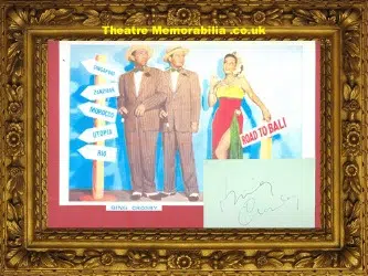 Bing Crosby Autographed Picture