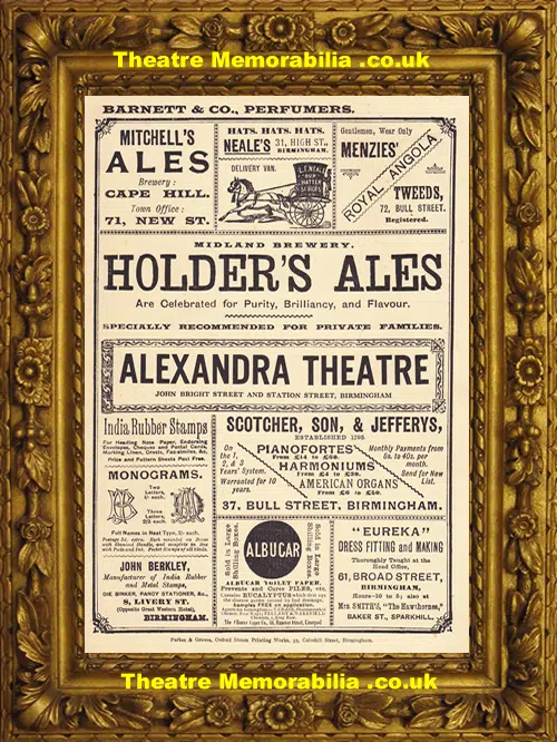 Birmingham Alexandra Theatre - East Lynne 1950 John Le Mesurier