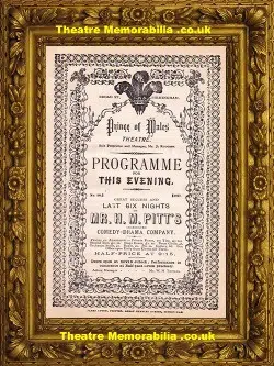 Birmingham Prince Of Wales Theatre – Daughter Eve – 1877