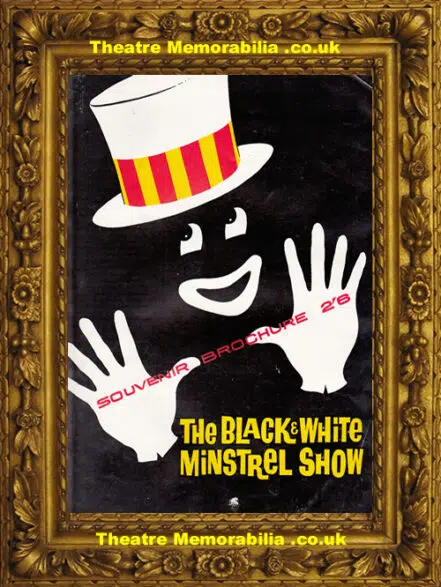 Black and White Minstrel Show Programme – 1960s Leslie Crowther