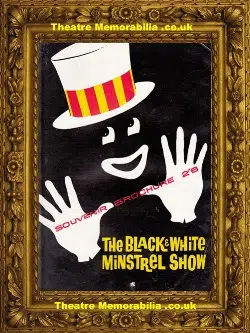 Black and White Minstrel Show Programme – 1960s Leslie Crowther