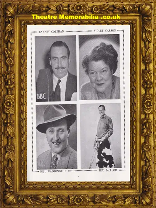 Blackpool News Chronicle Garden Party 1951 - Multi Autographs