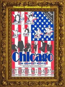 Bobby Crush Chicago Peterborough Autograph Signed Theatre Flyer