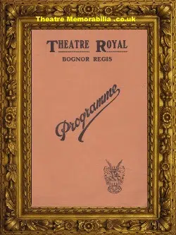 Bognor Regis Theatre Royal – After October – 1936