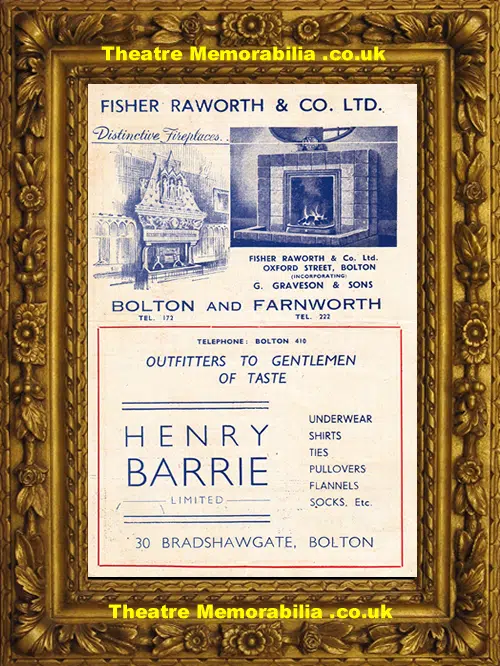 Bolton Lido Theatre - Grand Variety Show - 1930s