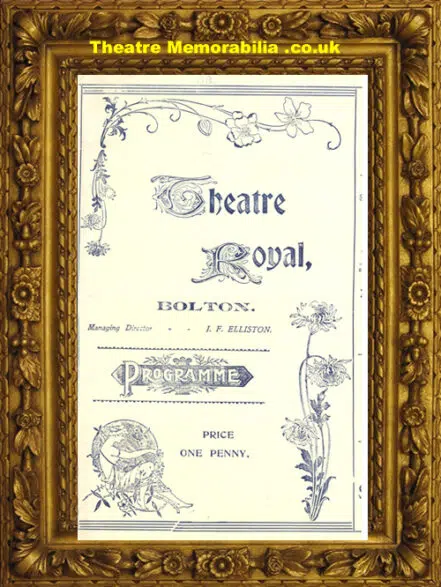 Bolton Theatre Royal – The Casino Girl – 1902