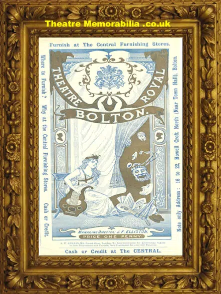 Bolton Theatre Royal – The Silver Slipper – 1902