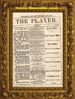 Boston Theatre America – Shadow Of A Crime – 1869