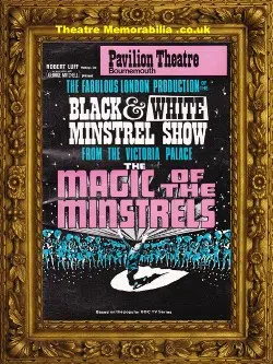 Bournemouth Pavilion Theatre – 1973 –  Black White Minstrels