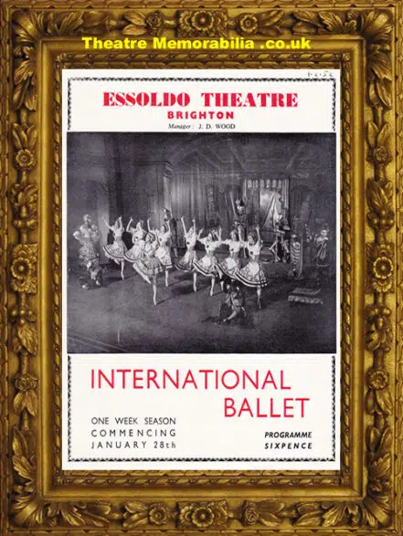 Brighton Essoldo Theatre – The Sleeping Princess Ballet – 1952