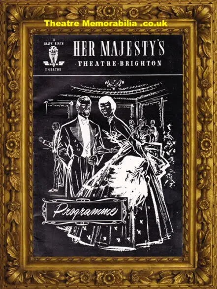Brighton Her Majesty’s Theatre Alice Through Looking Glass 1954