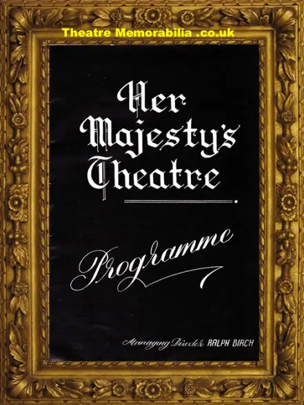 Brighton Her Majesty’s Theatre – Pirates Of Penzance – 1953