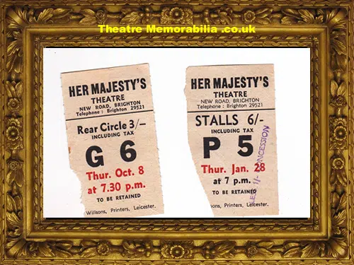 Brighton Her Majesty's Theatre - Pirates Of Penzance - 1953