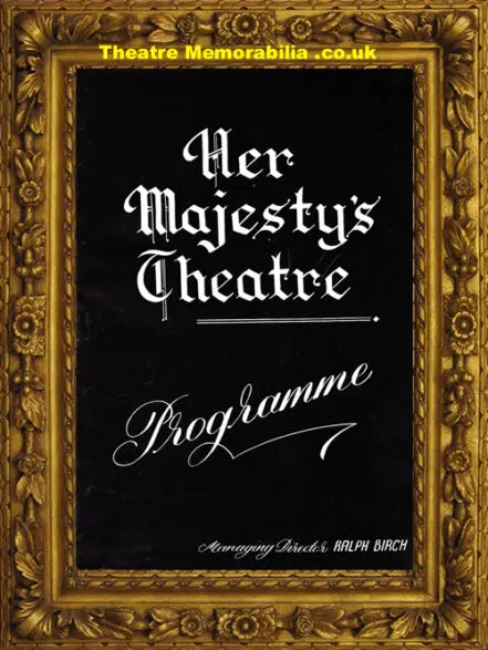 Brighton Her Majesty’s Theatre – The Geisha – 1953
